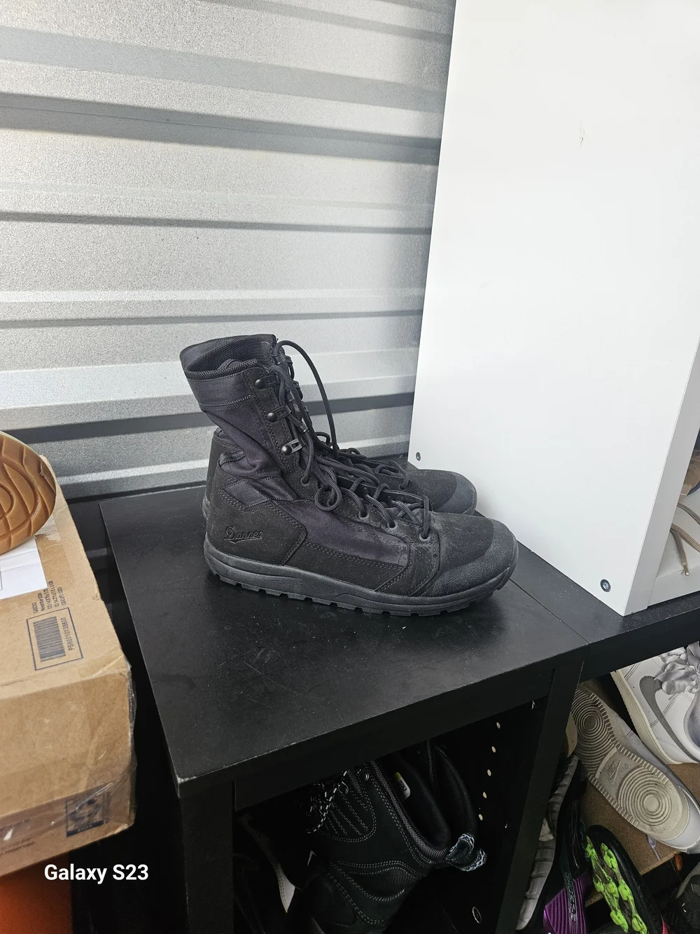Danner Black Men's Tactical Lace-Up Boots